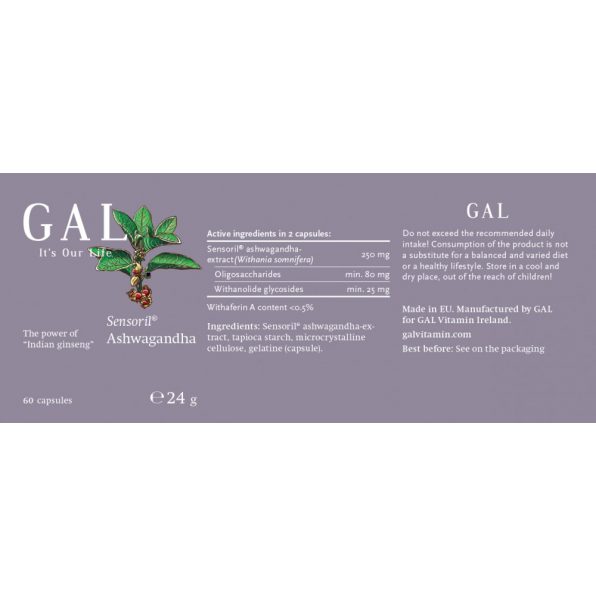 Ashwagandha capsule (Indian Gingseng)